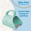 image:imageDr Browns CleanUp DinoPour Baby Bath Rinse Cup TearFree Rinsing for Babies and Toddlers BPA FreeSmall