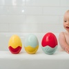 image:imageDr Browns CleanUp Float amp Hatch Dino Eggs MultiUse Interactive Bath and Pool Toy for Toddlers 6m BPA Free Packaging May VaryDino Hatch Eggs  Dino Bath Spout Cover  and Orange and Green Dino Toothbrushes