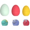 image:imageDr Browns CleanUp Float amp Hatch Dino Eggs MultiUse Interactive Bath and Pool Toy for Toddlers 6m BPA Free Packaging May VaryDino Hatch Eggs