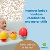 image:imageDr Browns CleanUp Float amp Hatch Dino Eggs MultiUse Interactive Bath and Pool Toy for Toddlers 6m BPA Free Packaging May VaryDino Hatch Eggs With Pour  Roar Watering Can