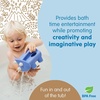 image:imageDr Browns CleanUp Float amp Hatch Dino Eggs MultiUse Interactive Bath and Pool Toy for Toddlers 6m BPA Free Packaging May VaryDino Hatch Eggs With Pour  Roar Watering Can