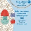 image:imageDr Browns CleanUp Float amp Hatch Dino Eggs MultiUse Interactive Bath and Pool Toy for Toddlers 6m BPA Free Packaging May VaryDino Hatch Eggs With Pour  Roar Watering Can