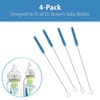 image:imageDr Browns Deluxe Baby Bottle Cleaning Brush with Vent Brush 1Pack  Dr Browns AntiColic Options VentReservoir Cleaning Brushes BPAFree Blue 5 Count