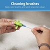 image:imageDr Browns Deluxe Baby Bottle Cleaning Brush with Vent Brush 1Pack  Dr Browns AntiColic Options VentReservoir Cleaning Brushes BPAFree Blue 5 Count