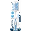 image:imageDr Browns Deluxe Bottle Brush for Cleaning Baby Bottles Nipples and Sippy Cups with Suction Cup Stand and Vent Brush BPAFree Blue 1Pack Packaging and Color May Vary3Pack Blue
