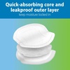 image:imageDr Browns Disposable Breast Pads for Leakproof Protection Absorbent and Discreet Nursing Pads with Adhesive Strips for Day or Night 60 Count Pack of 160 Count