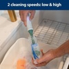 image:imageDr Browns Electric Silicone Brush Set  Spinning Handle 3 Brushes to Clean Baby Bottles Spouts Nipples and Straws BPAFree