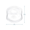 image:imageDr Browns Feeding Support Pillow with Cover Light Gray amp Breastfeeding Nipple Shields 20mm amp Disposable Breast Pads  60pk