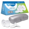image:imageDr Browns Feeding Support Pillow with Cover Light Gray amp Breastfeeding Nipple Shields 20mm amp Disposable Breast Pads  60pk
