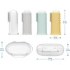 image:imageDr Browns Feeding Support Pillow with Cover Light Gray amp Finger Toothbrush