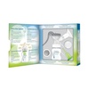 image:imageDr Browns Feeding Support Pillow with Cover Light Gray amp Manual Breast Pump
