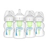 image:imageDr Browns Feeding Support Pillow with Cover Light Gray amp Natural Flow AntiColic Options WideNeck Baby Bottles 5 oz150 mL 4 Pack 0m