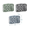image:imageDr Browns Feeding Support Pillow with Cover Light Gray amp Soft Touch Baby Bottle Cleaning Brush Blue 1Pack amp Dishwasher Basket for Small Baby Bottle Parts Blue