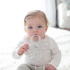 image:imageDr Browns Flexees Gray amp Pink Bunny Silicone Baby Teethers BPA Free for 3 Months Babies