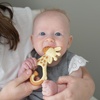 image:imageDr Browns Flexees Pink Bunny amp Ridgees Giraffe Silicone Baby Teethers Designed for 3m Infants