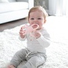 image:imageDr Browns Flexees Pink amp Blue Bunny 100 Silicone Baby Teethers BPA Free for 3 Months Babies