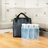 image:imageDr Browns Fold amp Freeze Bottle Tote Breastfeeding Essential Cooler Bag 6 Baby Bottles Milk Storage  Black1 Pack  Black
