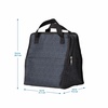 image:imageDr Browns Fold amp Freeze Bottle Tote Breastfeeding Essential Cooler Bag 6 Baby Bottles Milk Storage  Black1 Pack  Black