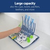 image:imageDr Browns Folding Baby Bottle Drying Rack for Easy Storage  Dry Nipples Pacifiers and Other Baby Essentials BPA FreeFolding Drying Rack Pack of 6