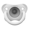 image:imageDr Browns HappyPaci 100 Silicone Baby Pacifier Contoured OnePiece Design GrayGreenEcru 06m BPAFree 3Pack4Pack  GrayBlackWhite