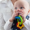 image:imageDr Browns Learning Loop Baby Teether Ring Multiple Shapes and Textures 100 Silicone BPAFree 3m