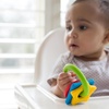 image:imageDr Browns Learning Loop Baby Teether Ring Multiple Shapes and Textures 100 Silicone BPAFree 3m