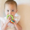 image:imageDr Browns Learning Loop Baby Teether Ring Multiple Shapes and Textures 100 Silicone BPAFree 3m