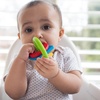 image:imageDr Browns Learning Loop Baby Teether Ring Multiple Shapes and Textures 100 Silicone BPAFree 3m