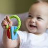 image:imageDr Browns Learning Loop Baby Teether Ring Multiple Shapes and Textures 100 Silicone BPAFree 3m