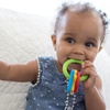 image:imageDr Browns Learning Loop Baby Teether Ring Multiple Shapes and Textures 100 Silicone BPAFree 3m