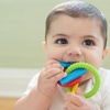 image:imageDr Browns Learning Loop Baby Teether Ring Multiple Shapes and Textures 100 Silicone BPAFree 3m