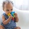 image:imageDr Browns Learning Loop Baby Teether Ring Multiple Shapes and Textures 100 Silicone BPAFree 3m