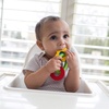 image:imageDr Browns Learning Loop Baby Teether Ring Multiple Shapes and Textures 100 Silicone BPAFree 3m