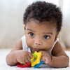 image:imageDr Browns Learning Loop Baby Teether Ring Multiple Shapes and Textures 100 Silicone BPAFree 3m