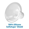 image:imageDr Browns Manual Breast Pump with SoftShape 100 Silicone Shield B 25mm flange amp AntiColic Options WideNeck Baby Bottle 5 oz150 mL with Level 1 Slow Flow NippleBreast Pump