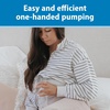 image:imageDr Browns Manual Breast Pump with SoftShape 100 Silicone Shield B 25mm flange amp AntiColic Options WideNeck Baby Bottle 5 oz150 mL with Level 1 Slow Flow NippleBreast Pump