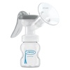 image:imageDr Browns Manual Breast Pump with SoftShape 100 Silicone Shield B 25mm flange amp AntiColic Options WideNeck Baby Bottle 5 oz150 mL with Level 1 Slow Flow NippleBreast Pump