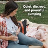 image:imageDr Browns Manual Breast Pump with SoftShape 100 Silicone Shield B 25mm flange amp AntiColic Options WideNeck Baby Bottle 5 oz150 mL with Level 1 Slow Flow NippleBreast Pump