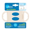 image:imageDr Browns Milestones 100 Silicone Baby Bottle Handles WideNeck Light Blue Green Gray 3 Pack 4m1 Pack  Ecru