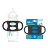 image:imageDr Browns Milestones 100 Silicone Baby Bottle Handles WideNeck Light Blue Green Gray 3 Pack 4mBlack