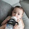 image:imageDr Browns Milestones 100 Silicone Baby Bottle Handles WideNeck Light Blue Green Gray 3 Pack 4mNegro