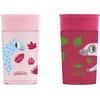 image:imageDr Browns Milestones Cheers 360 Spoutless Transition Cup with Handles Travel Friendly and Leak Free Sippy Blue Animals 7 oz200 mL BPAFree 6m 1Pack2Pack Pink  Red Animals  10 oz