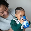 image:imageDr Browns Milestones Cheers 360 Spoutless Transition Cup with Handles Travel Friendly and Leak Free Sippy Blue Animals 7 oz200 mL BPAFree 6m 1Pack2Pack Blue  Green Animals  10 oz