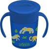 image:imageDr Browns Milestones Cheers 360 Spoutless Transition Cup with Handles Travel Friendly and Leak Free Sippy Blue Animals 7 oz200 mL BPAFree 6m 1PackBlue Animals  7 oz
