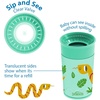 image:imageDr Browns Milestones Cheers 360 Spoutless Transition Cup with Handles Travel Friendly and Leak Free Sippy Blue Animals 7 oz200 mL BPAFree 6m 1PackGreen Animals  10 oz