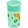 image:imageDr Browns Milestones Cheers 360 Spoutless Transition Cup with Handles Travel Friendly and Leak Free Sippy Blue Animals 7 oz200 mL BPAFree 6m 1PackGreen Animals  10 oz