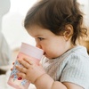 image:imageDr Browns Milestones Cheers 360 Spoutless Transition Cup with Handles Travel Friendly and Leak Free Sippy Blue Animals 7 oz200 mL BPAFree 6m 1PackPink Animals  10 oz