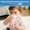 image:imageDr Browns Milestones Cheers 360 Spoutless Transition Cup with Handles Travel Friendly and Leak Free Sippy Blue Animals 7 oz200 mL BPAFree 6m 1PackPink Animals  10 oz
