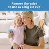 image:imageDr Browns Milestones Cheers 360 Spoutless Transition Cup with Handles Travel Friendly and Leak Free Sippy for Babies and Toddlers Pink BPAFree 7 oz200 mL 6mSet  BlueAqua