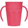 image:imageDr Browns Milestones Cheers 360 Spoutless Transition Cup with Handles Travel Friendly and Leak Free Sippy for Babies and Toddlers Pink BPAFree 7 oz200 mL 6mPink